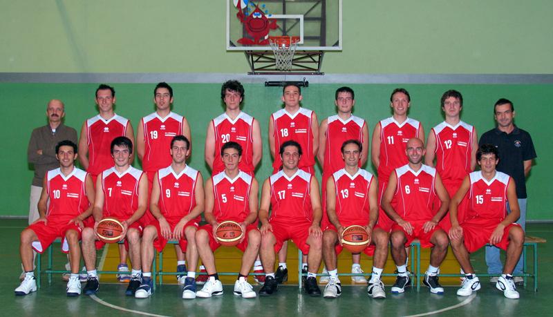 La squadra di Promozione per il campionato FIP 2007/2008