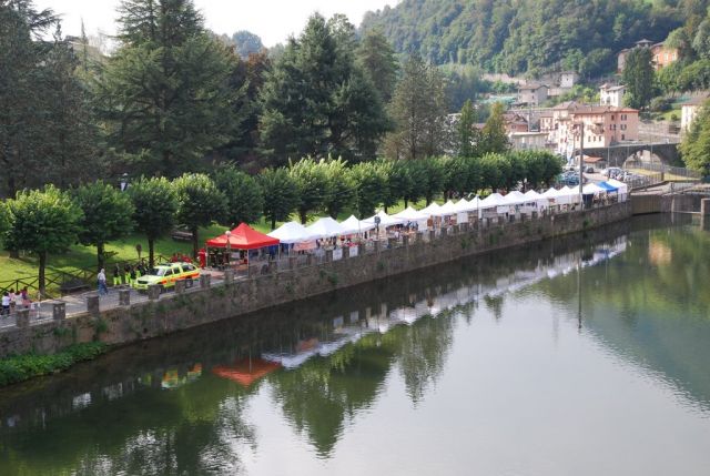 Gli stand della festa del volontariato